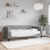 Divano Letto con Materasso Grigio Chiaro 90x200 cm in Tessutocod mxl 98449