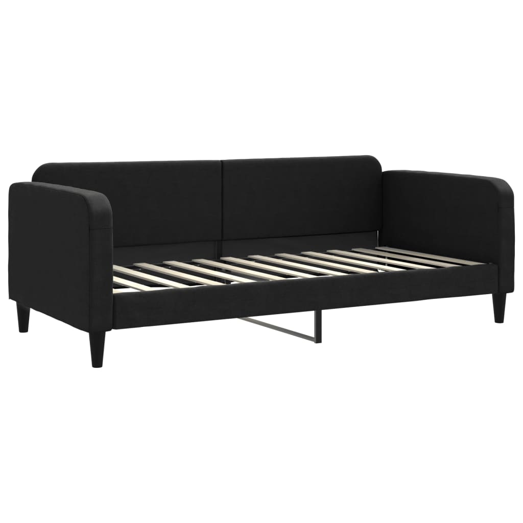 Divano Letto con Materasso Nero 90x200 cm in Tessutocod mxl 74456