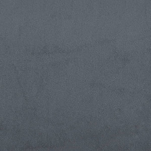 Divano Letto con Letto Estraibile Grigio Scuro 90x200cm Velluto 3197064