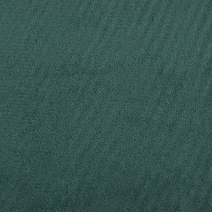 Divano Letto con Letto Estraibile Verde Scuro 90x200cm Velluto 3197065