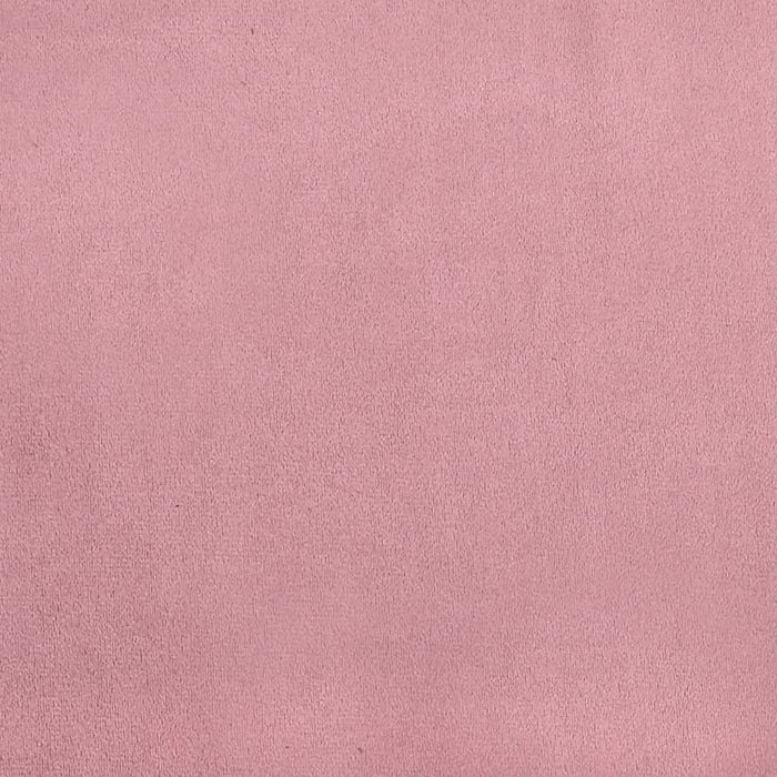 Divano Letto con Materasso Rosa 100x200 cm in Velluto 3197287