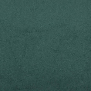 Divano Letto Estraibile Cassetti Verde Scuro 90x200cm Velluto 3197351