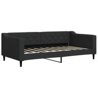 Divano Letto con Materasso Nero 90x190 cm in Tessuto 3197420