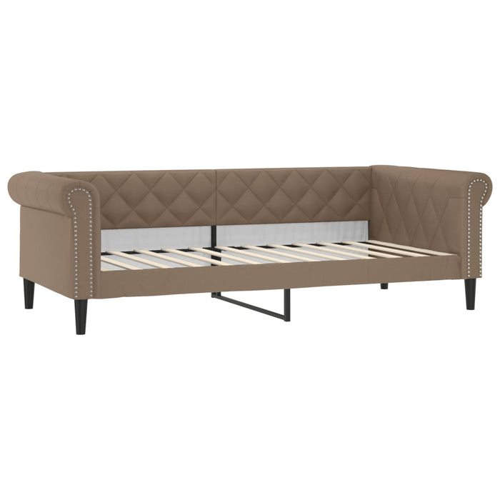 Divano Letto Estraibile Materassi Cappuccino 90x200 Similpelle 3197730