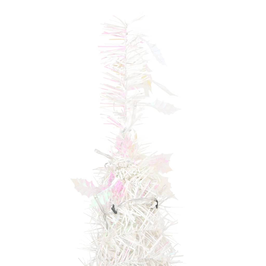 Albero di Natale Artificiale Pop-up con 100 LED Bianco 150 cm 357753