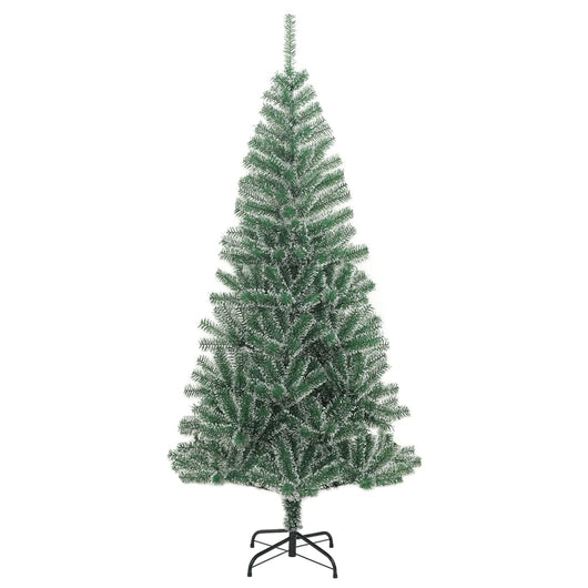 Albero di Natale Artificiale con Neve Fioccata Verde 240 cm 357776