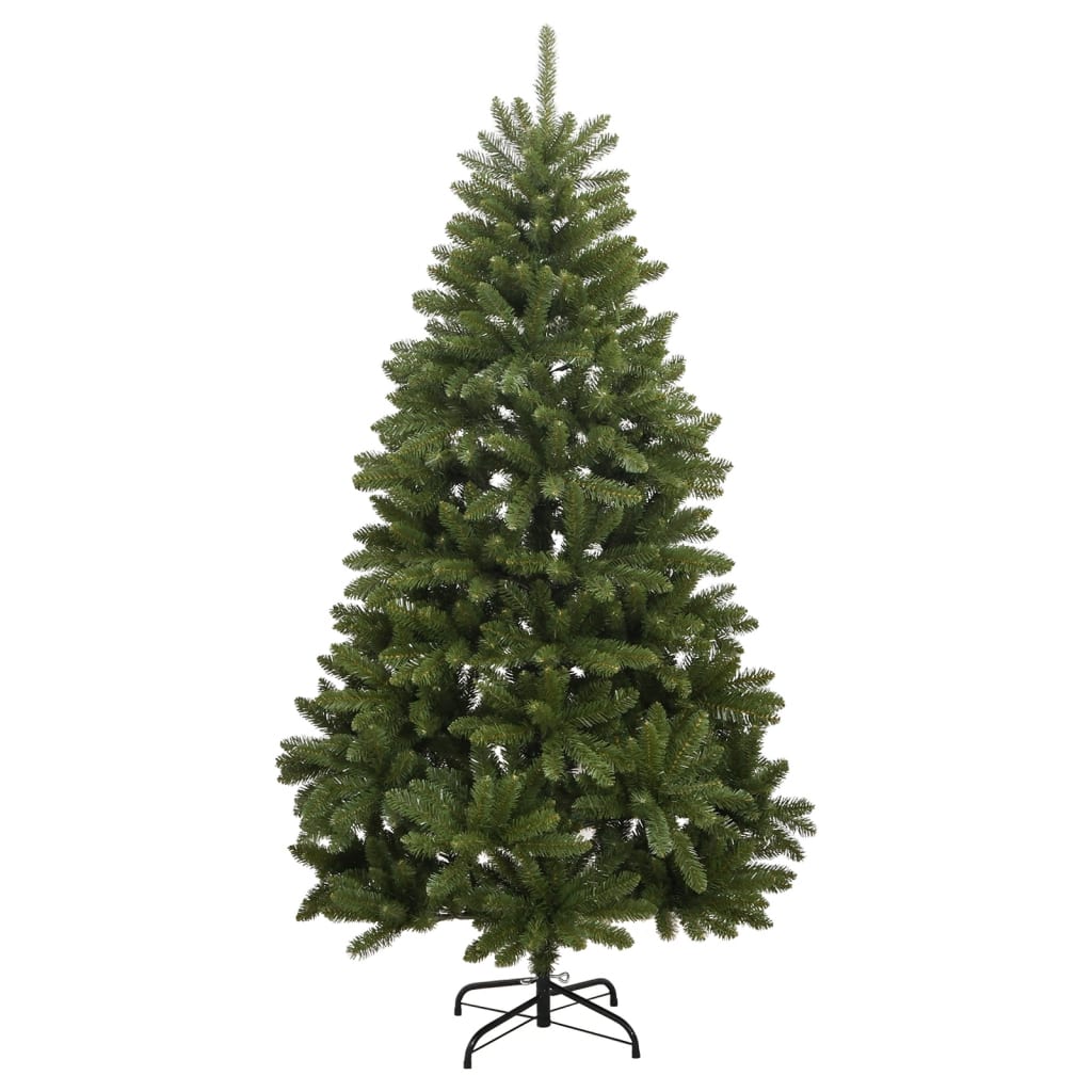 Albero di Natale Artificiale Incernierato con Base Verde 210 cm 357780