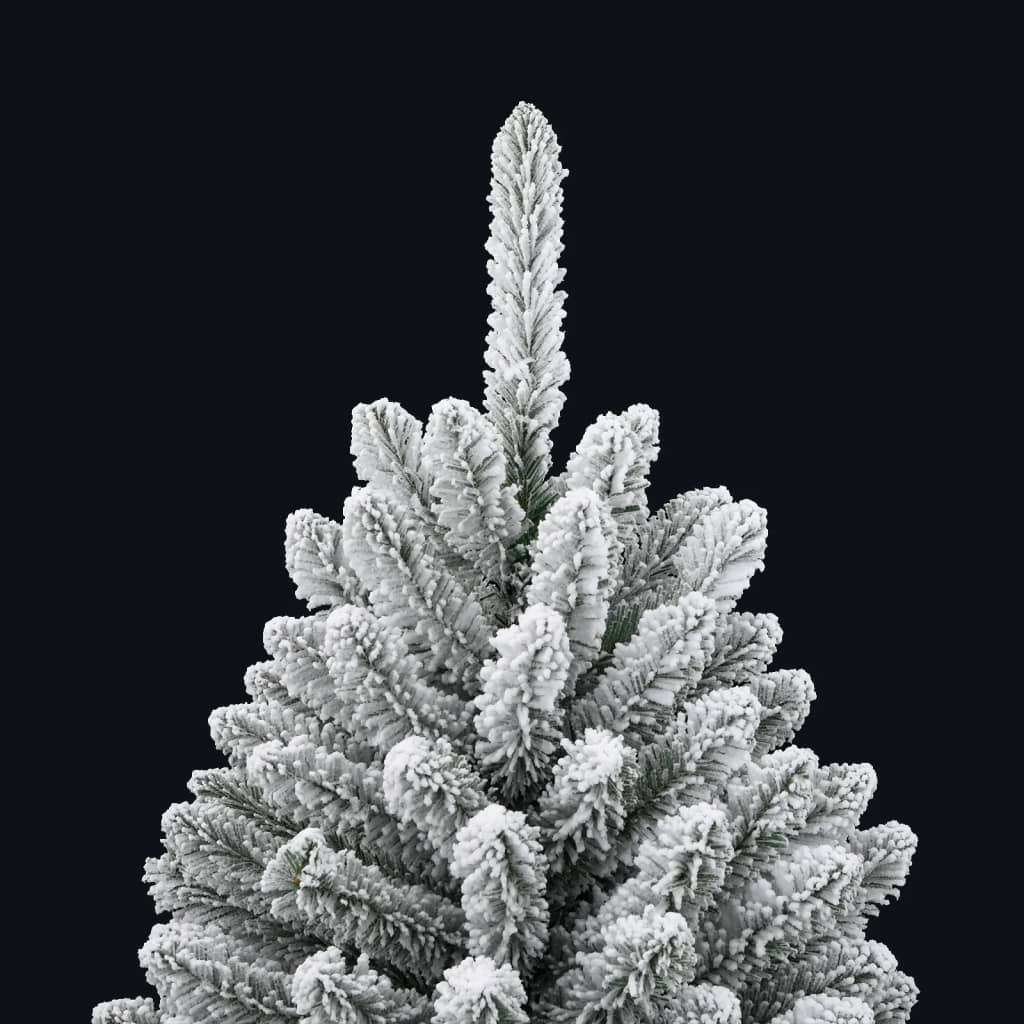 Albero Natale Artificiale Incernierato con Neve Fioccata 120 cm 357791