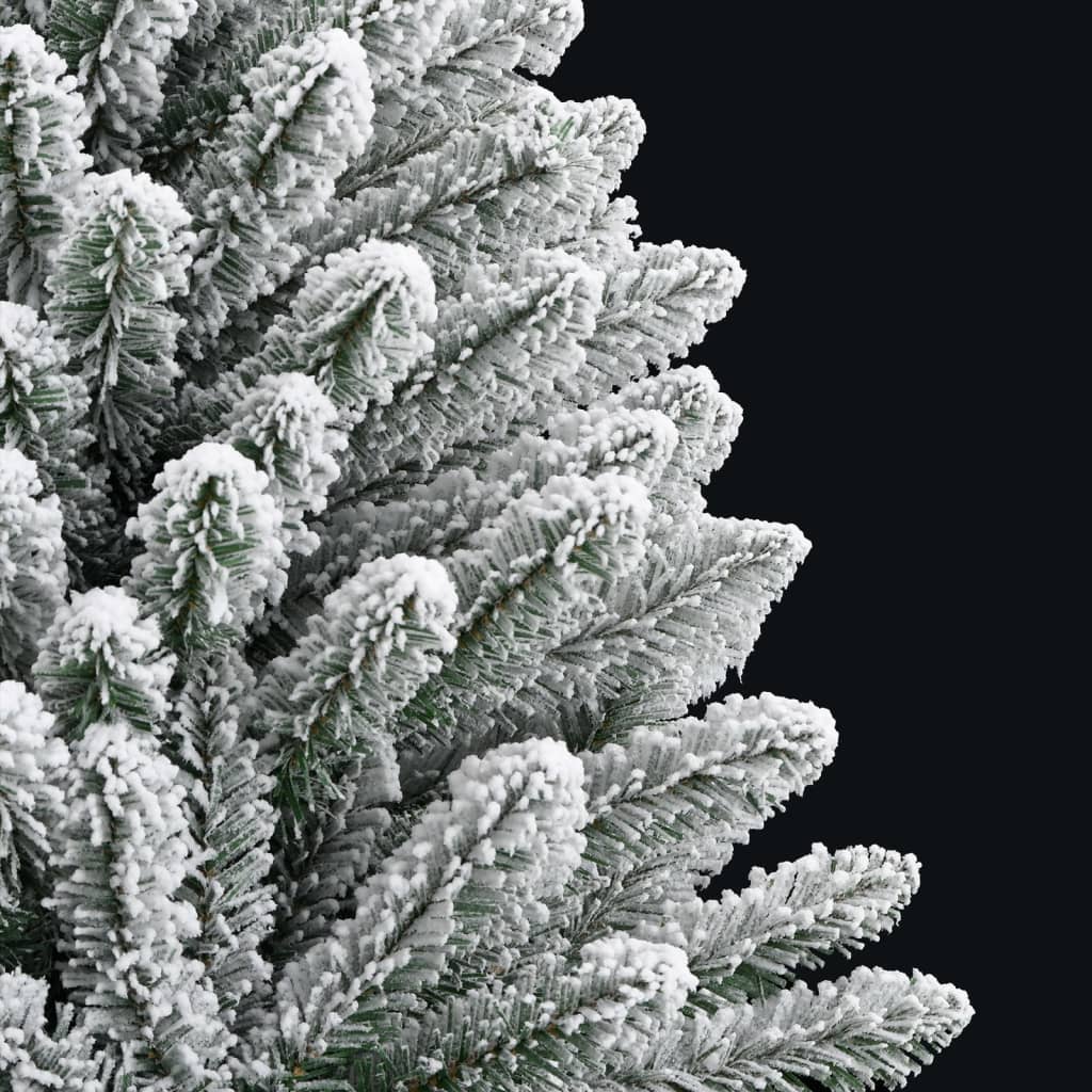 Albero Natale Artificiale Incernierato con Neve Fioccata 120 cm 357791