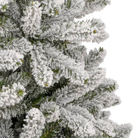 Albero Natale Artificiale Incernierato con Neve Fioccata 270 cm 357796