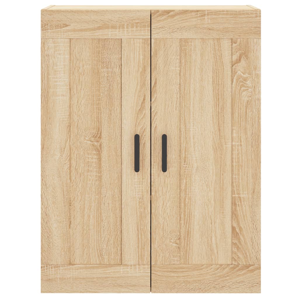 Armadietti a Parete 2 pz Rovere Sonoma in Legno Multistrato 3198028