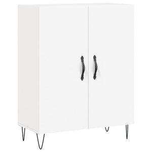 Credenza Bianca 69,5x34x180 cm in Legno Multistrato 3198057