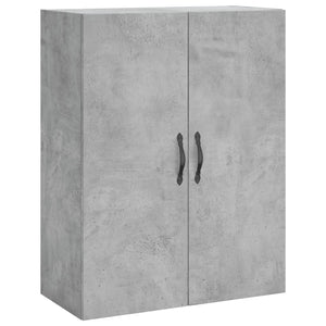 Credenza Grigio Cemento 69,5x34x180 cm in Legno Multistrato 3198061