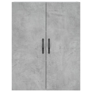 Credenza Grigio Cemento 69,5x34x180 cm in Legno Multistrato 3198061