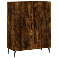 Credenza Rovere Fumo  69,5x34x180 cm in Legno Multistrato 3198230