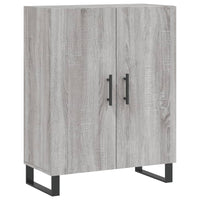 Credenza Grigio Sonoma 69,5x34x180 cm in Legno Multistrato 3198239