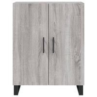 Credenza Grigio Sonoma 69,5x34x180 cm in Legno Multistrato 3198239