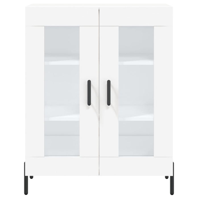 Credenza Bianca 69,5x34x180 cm in Legno Multistrato 3198281