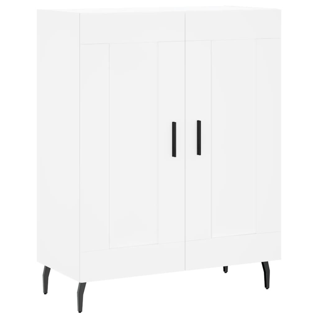 Credenza Bianca 69,5x34x180 cm in Legno Multistrato 3198353