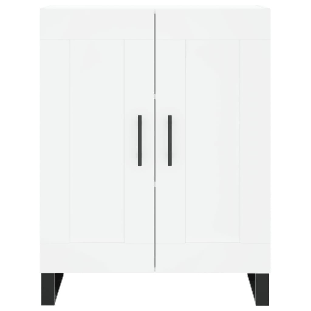 Credenza Bianca 69,5x34x180 cm in Legno Multistrato 3198361