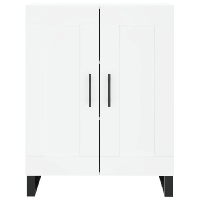 Credenza Bianca 69,5x34x180 cm in Legno Multistrato 3198361