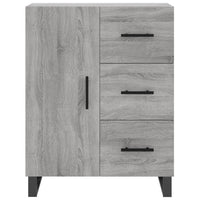 Credenza Grigio Sonoma 69,5x34x180 cm in Legno Multistrato 3198495