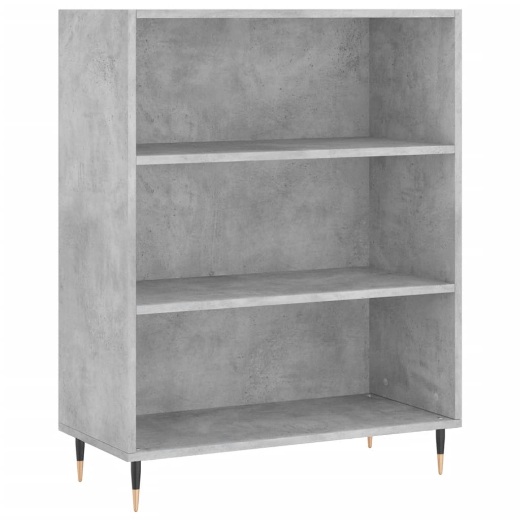 Credenza Grigio Cemento 69,5x34x180 cm in Legno Multistrato 3198709