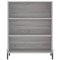 Credenza Grigio Sonoma 69,5x34x180 cm in Legno Multistrato 3198735