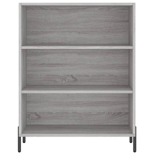 Credenza Grigio Sonoma 69,5x34x180 cm in Legno Multistrato 3198735