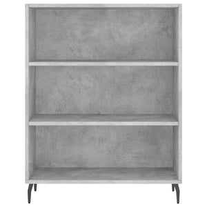 Credenza Grigio Cemento 69,5x34x180 cm in Legno Multistrato 3198741