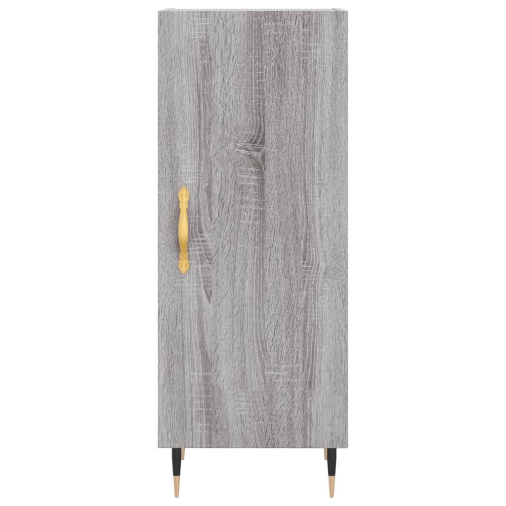 Credenza Grigio Sonoma 34,5x34x180 cm in Legno Multistrato 3198775