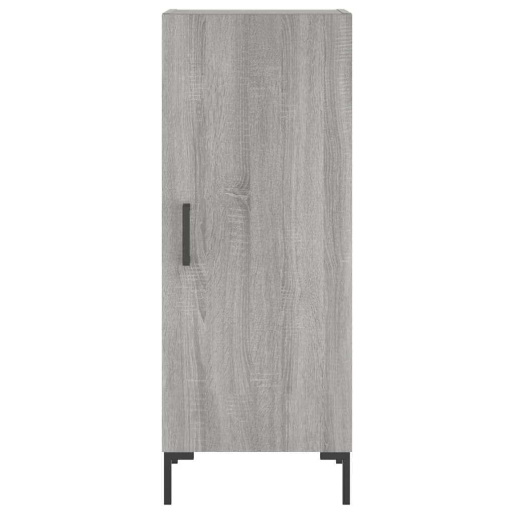 Credenza Grigio Sonoma 34,5x34x180 cm in Legno Multistrato 3198791