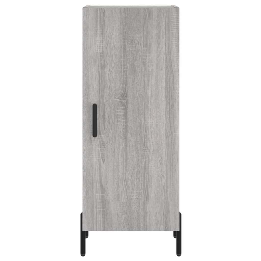 Credenza Grigio Sonoma 34,5x34x180 cm in Legno Multistrato 3198799