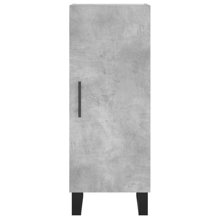 Credenza Grigio Cemento 34,5x34x180 cm in Legno Multistrato 3198813