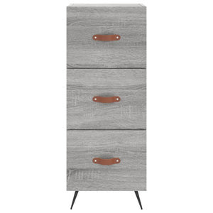 Credenza Grigio Sonoma 34,5x34x180 cm in Legno Multistrato 3198831