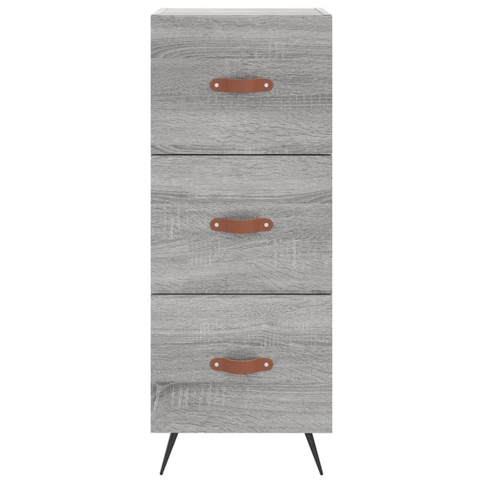 Credenza Grigio Sonoma 34,5x34x180 cm in Legno Multistrato 3198831