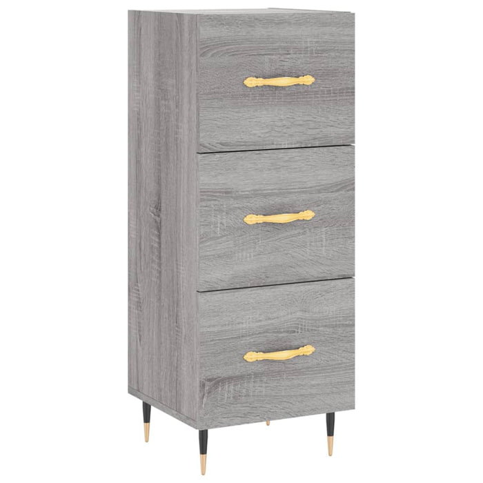 Credenza Grigio Sonoma 34,5x34x180 cm in Legno Multistrato 3198839