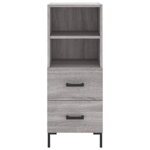 Credenza Grigio Sonoma 34,5x34x180 cm in Legno Multistrato 3198919