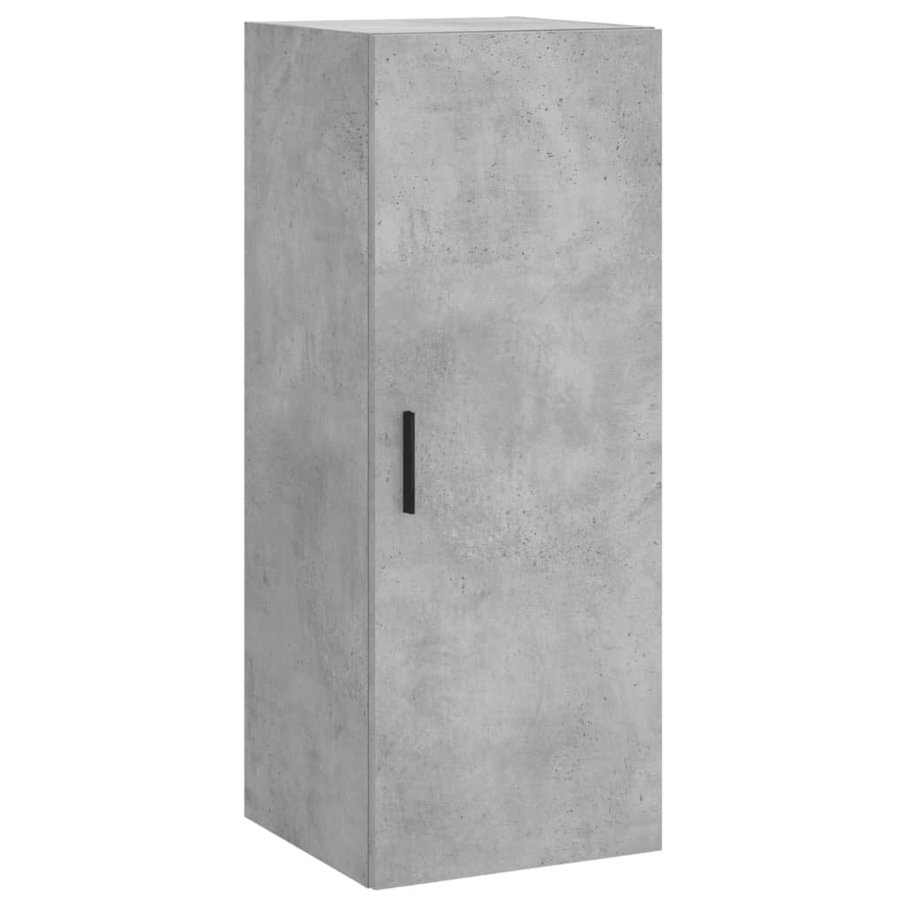 Credenza Grigio Cemento 34,5x34x180 cm in Legno Multistrato 3198933