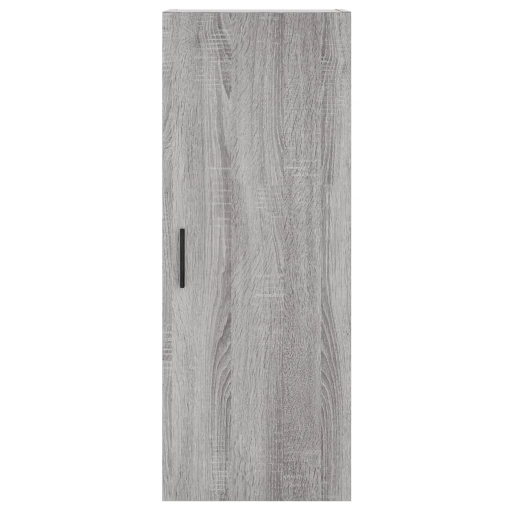 Credenza Grigio Sonoma 34,5x34x180 cm in Legno Multistrato 3198935