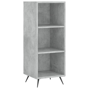 Credenza Grigio Cemento 34,5x34x180 cm in Legno Multistrato 3198957