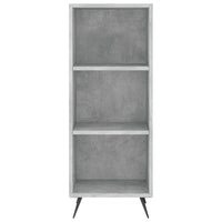 Credenza Grigio Cemento 34,5x34x180 cm in Legno Multistrato 3198957