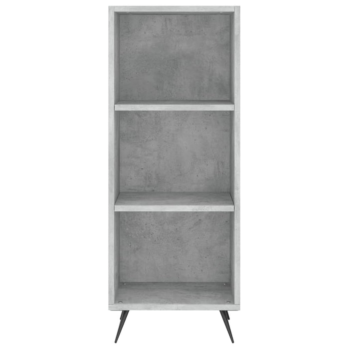 Credenza Grigio Cemento 34,5x34x180 cm in Legno Multistrato 3198957