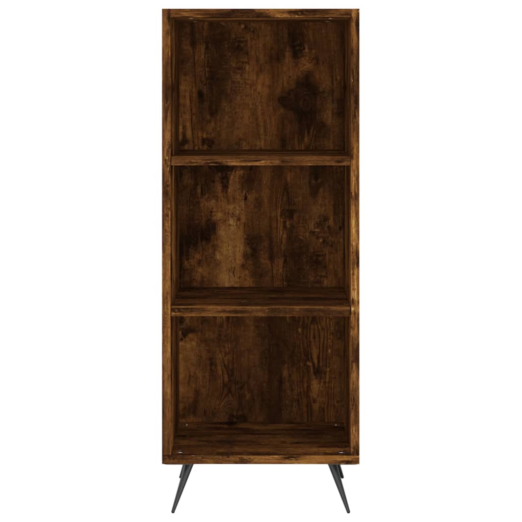 Credenza Rovere Fumo 34,5x34x180 cm in Legno Multistrato 3198958