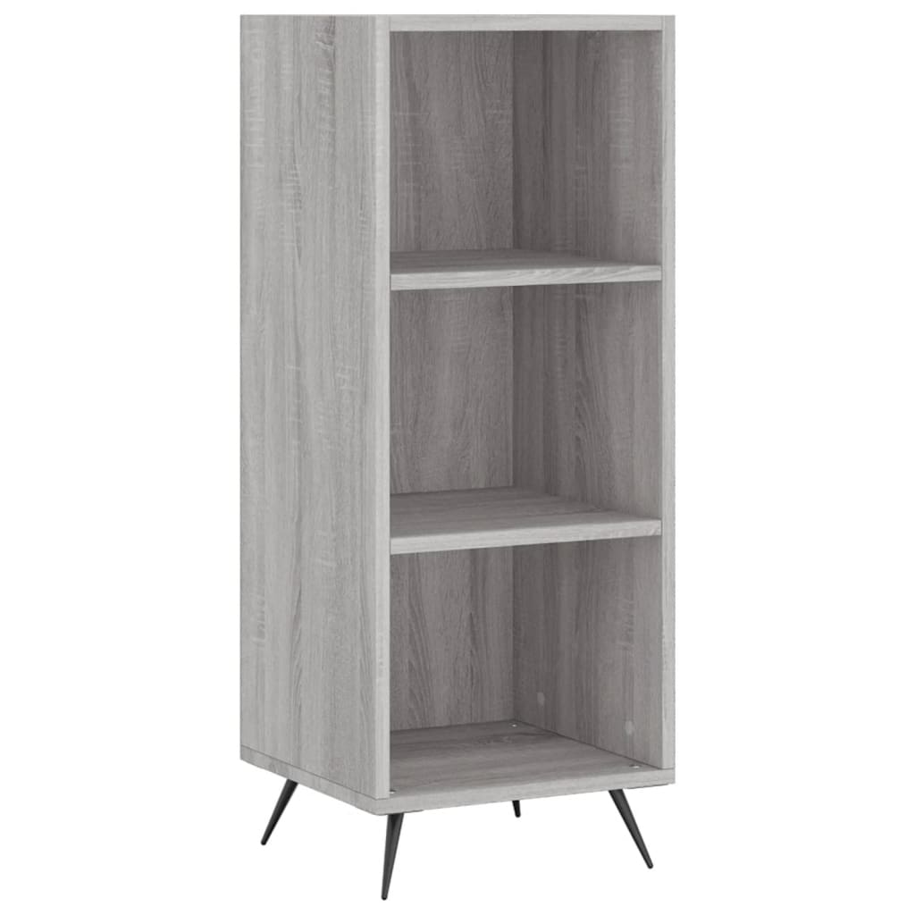 Credenza Grigio Sonoma 34,5x34x180 cm in Legno Multistrato 3198959