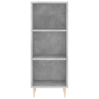 Credenza Grigio Cemento 34,5x34x180 cm in Legno Multistrato 3198973