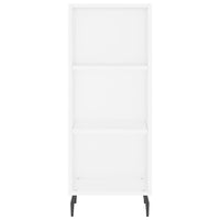 Credenza 34,5x34x180 cm in Legno Multistrato Bianco Lucido 3198979