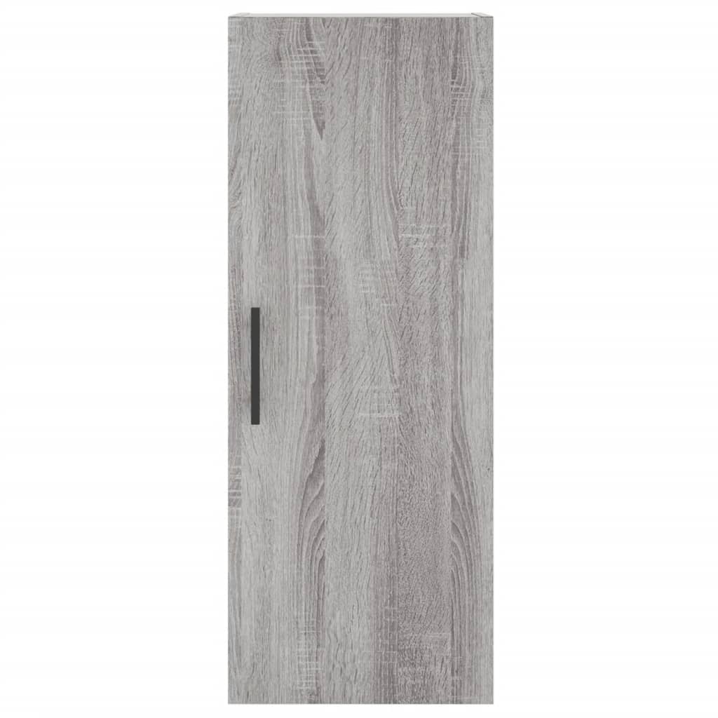 Credenza Grigio Sonoma 34,5x34x180 cm in Legno Multistrato 3199007