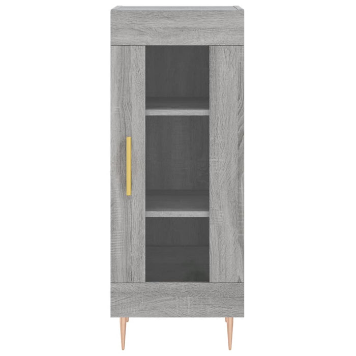 Credenza Grigio Sonoma 34,5x34x180 cm in Legno Multistrato 3199039