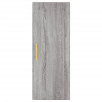 Credenza Grigio Sonoma 34,5x34x180 cm in Legno Multistrato 3199039